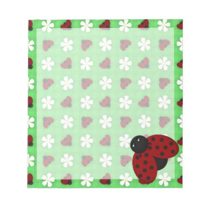 Bloc-note Coccinelles et Pâquerettes