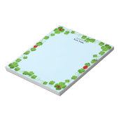 Bloc-note Coccinelles et trèfles à quatre feuilles Simple (Tourné)