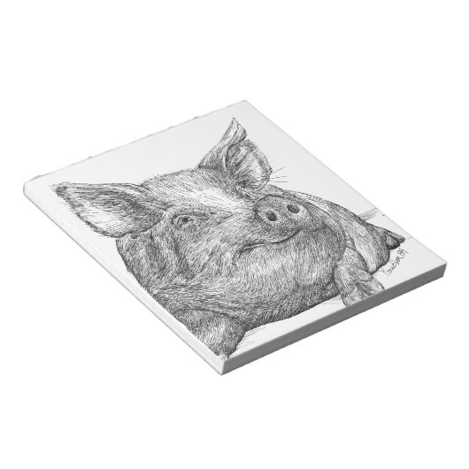 Bloc-note Cochon (Incliné)