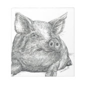 Bloc-note Cochon (Devant)