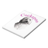 Bloc-note Cockapoo Dog (Tourné)