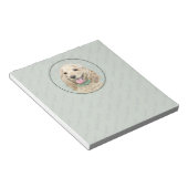 Bloc-note Cocker Spaniel Buff Peinture - Art Chien original (Incliné)