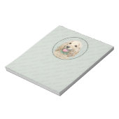 Bloc-note Cocker Spaniel Buff Peinture - Art Chien original (Tourné)