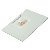 Bloc-note Cocker Spaniel Buff Peinture - Art Chien original (Incliné)