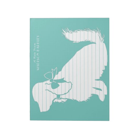 Bloc-note Cocker Spaniel Chien Chien Puppy (Tourné)