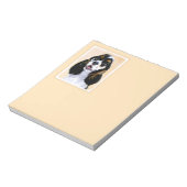 Bloc-note Cocker Spaniel (Parti) Peinture - Art Chien origin (Tourné)
