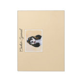 Bloc-note Cocker Spaniel (Parti) Peinture - Art Chien origin (Tourné)