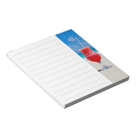 Bloc-note Cocktail by the sea Lined for Notes (Incliné)