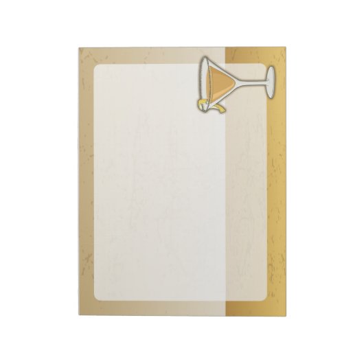 Bloc-note Cocktail Sidecar (Tourné)