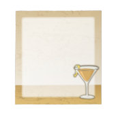 Bloc-note Cocktail Sidecar (Devant)