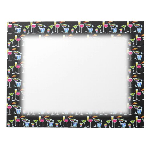 BLOC-NOTE COCKTAILS ! GRAND NOTEPAD (Devant)