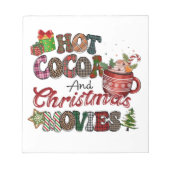 Bloc-note Coco chaud et films de Noël (Devant)