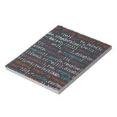 Bloc-note code (Tourné)