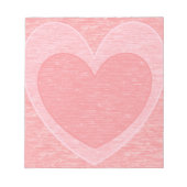 Bloc-note Coeur 1 (Devant)