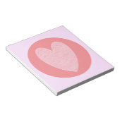 Bloc-note Coeur 3 (Incliné)