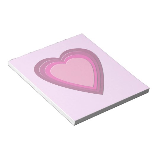 Bloc-note Coeur 5 (Incliné)