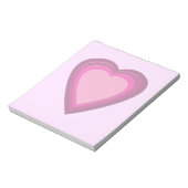 Bloc-note Coeur 5 (Tourné)