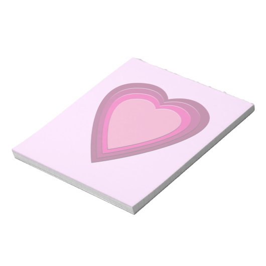 Bloc-note Coeur 5 (Tourné)