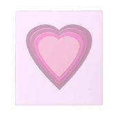 Bloc-note Coeur 5 (Devant)