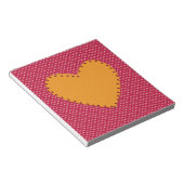 Bloc-note Coeur décoratif (Incliné)