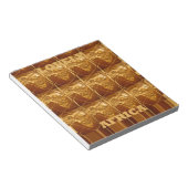 Bloc-note Coeur d'or de l'Afrique (Incliné)