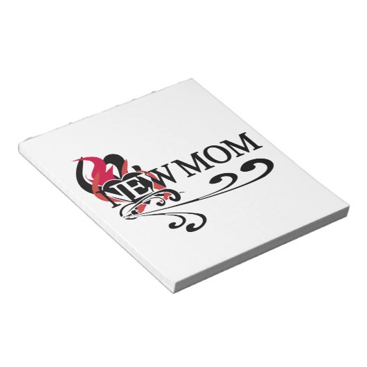 Bloc-note Coeur gothique Nouveau T-shirts et cadeaux Maman (Incliné)