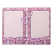 Bloc-note Coeurs (Devant)