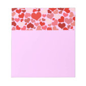 Bloc-note Coeurs (Devant)