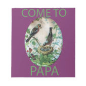Bloc-note Cœurs affamés : Papa a de la nourriture ! (Devant)