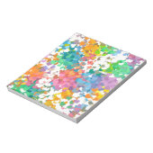 Bloc-note Cœurs de Confettis Pastels (Tourné)