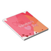 Bloc-note Coeurs de la Saint Valentin (Incliné)