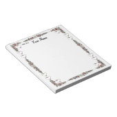 Bloc-note Coeurs et fleurs (Incliné)