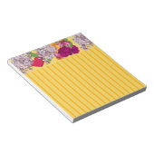 Bloc-note Coeurs et fleurs victoriens Note Pad (Incliné)