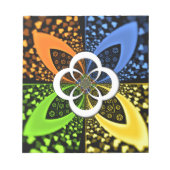 Bloc-note Coeurs Iridescente Polka sans soudure Point Art Ab (Devant)