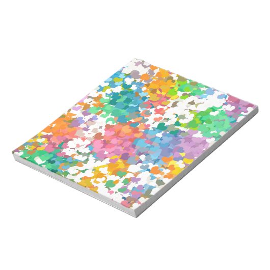 Bloc-note Coeurs Pastel Confetti (Tourné)