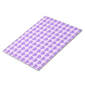 Bloc-note Cœurs violets (Incliné)