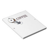 Bloc-note Coffee MagicEnjoy, 'première chose le matin', ' (Incliné)