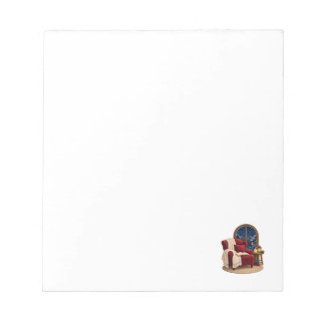 Bloc-note Coin lecture cosy d'hiver