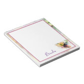 Bloc-note Colibri à l'aquarelle (Incliné)