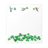 Bloc-note Colibri et Clover (Devant)