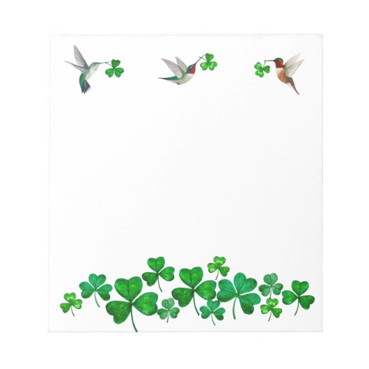 Bloc-note Colibri et Clover (Devant)