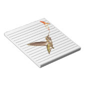 Bloc-note Colibri et fleur (Incliné)