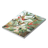 Bloc-note Colibri par Ernst Haeckel (Tourné)