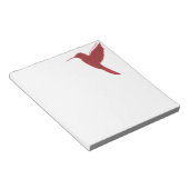 Bloc-note Colibri rouge (Incliné)