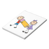 Bloc-note Colle Enfants Avec Crayon (Tourné)