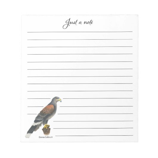 Bloc-note Collection Falcon Note Pad (Devant)