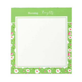 Bloc-note Collection florale Spring Meadow Whimsy