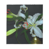 Bloc-note Collection Irlandaise de laiton et de fleurs (Devant)