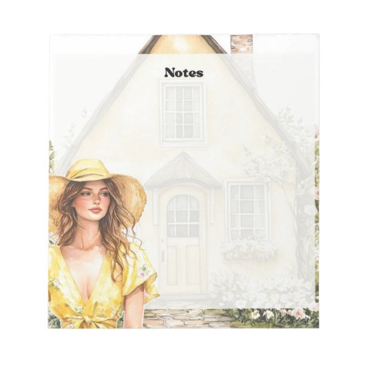 Bloc-note Collection Notes d'été (Devant)