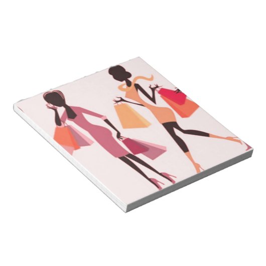BLOC-NOTE COLLECTION REINE DU SHOPPING (Incliné)